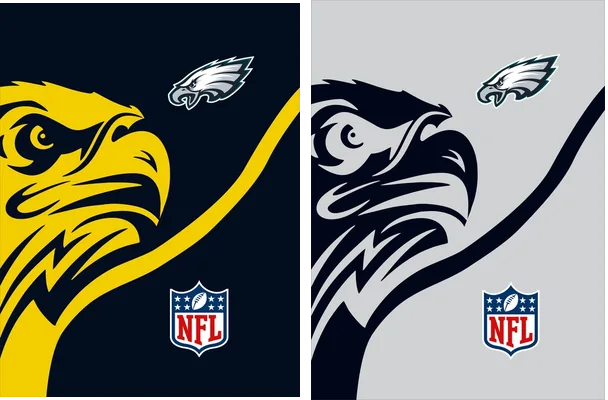 philadelphia eagles futbol americano vector free download