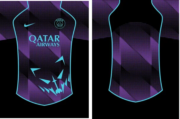 psg geo purple concept
