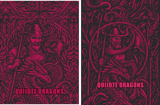 quijote dragons design