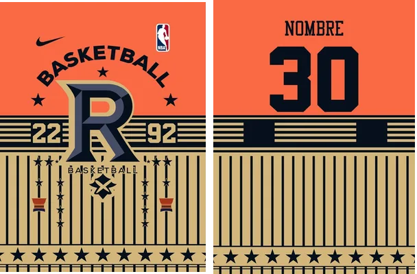 r basketball gold concept