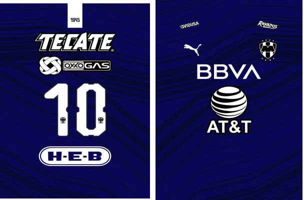 rayados de monterrey 2020 21 vector