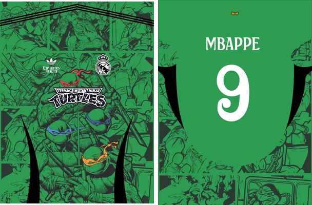 real madrid concept turtles ninja ii