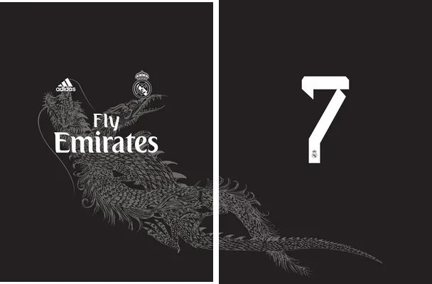 real madrid dragon 2014 2015 by euronimous