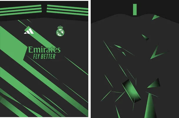 real madrid green design