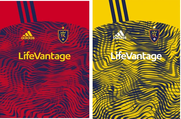real salt lake 2020 21 home vector