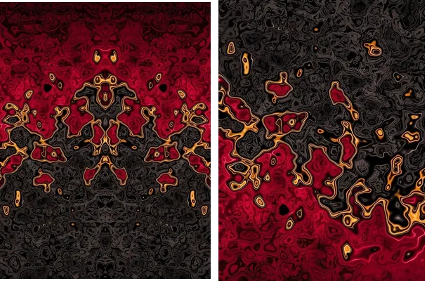 red blood darknes concept