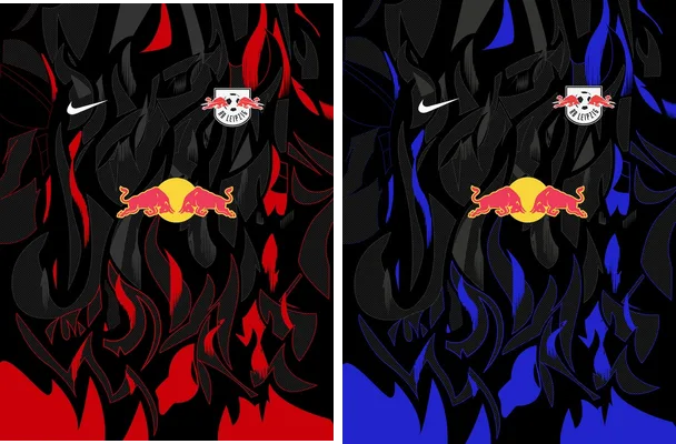 red bull concept red blue