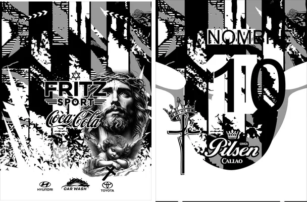 religioso futsalero grunge black