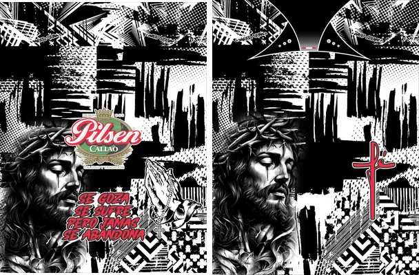religioso futsalero grunge