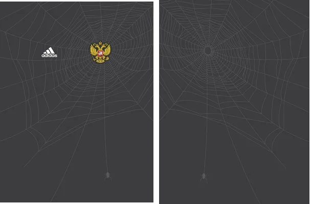 rusia arana negra concept