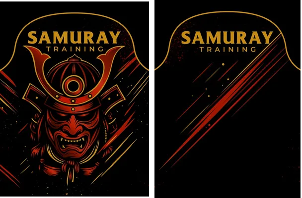 samuray training dark red