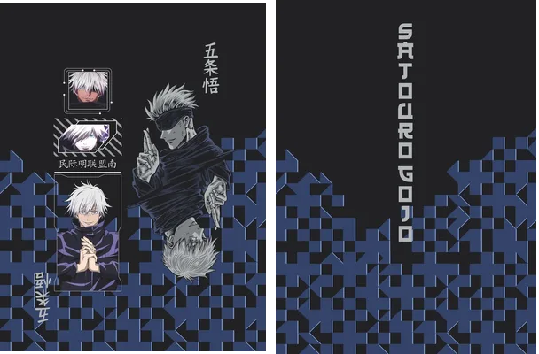 satouro gojo design