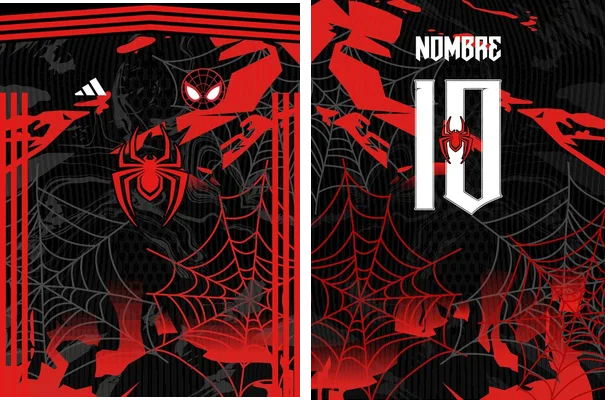 spiderman black brush concept