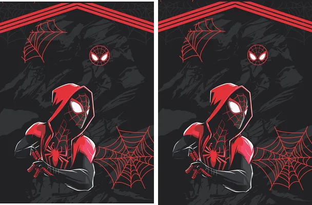 spiderman red design
