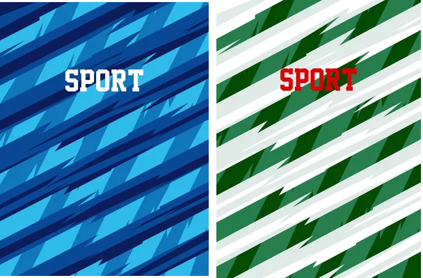 sport blue sketch