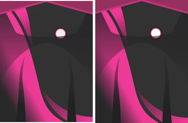 sport degrade pink black