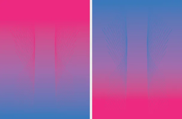 sport degraded pink