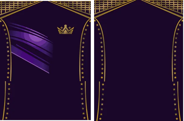 sport golden purple