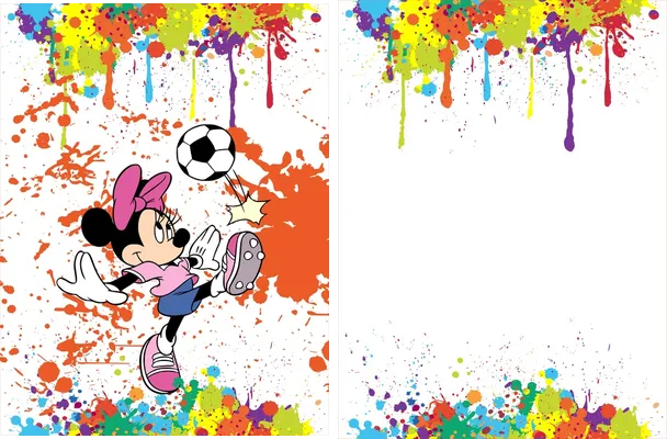 sport grunge minnie mouse