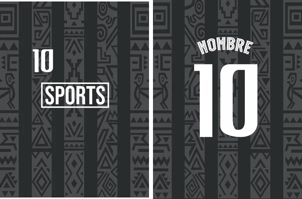 sport pattern black