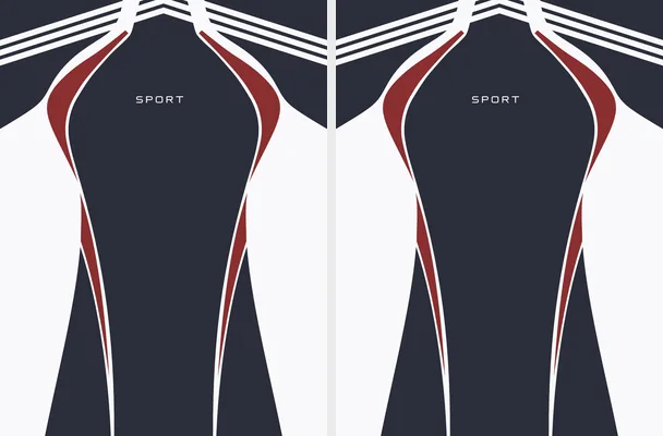 sporting concept white blue