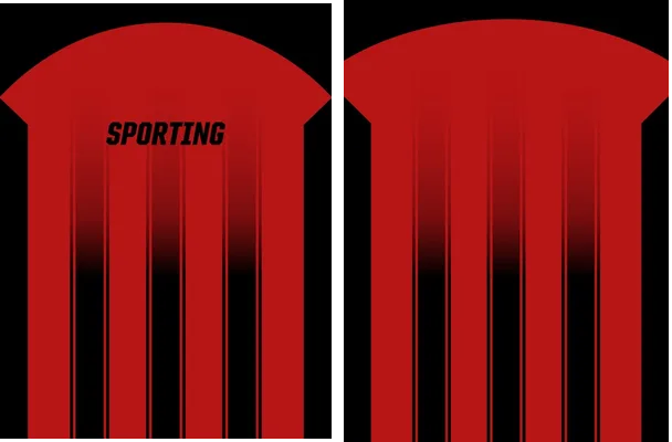 sporting red grading black