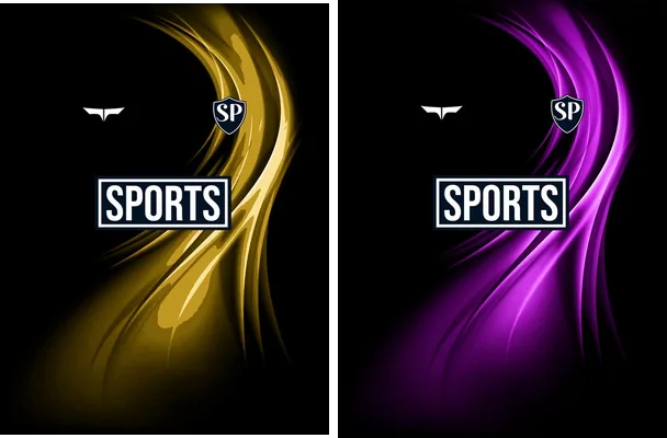 sports degrades gold black