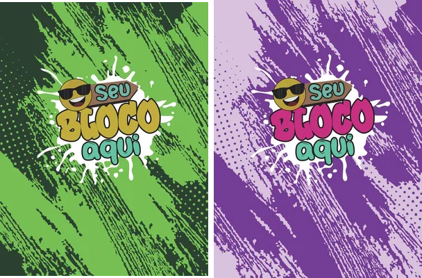 sports design greenpurple