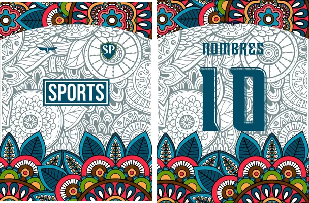 sports designs floral damask sp