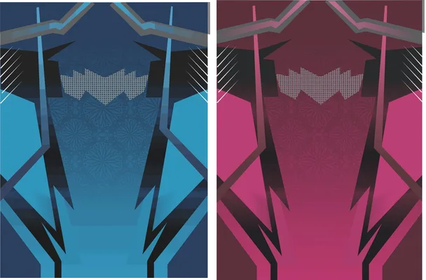 sports geometric degrade concept