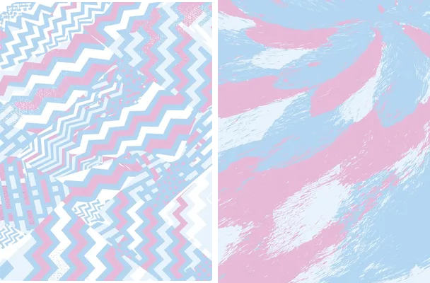 sports geometric rosa