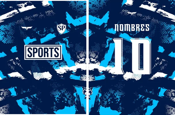 sports grunge blue sp