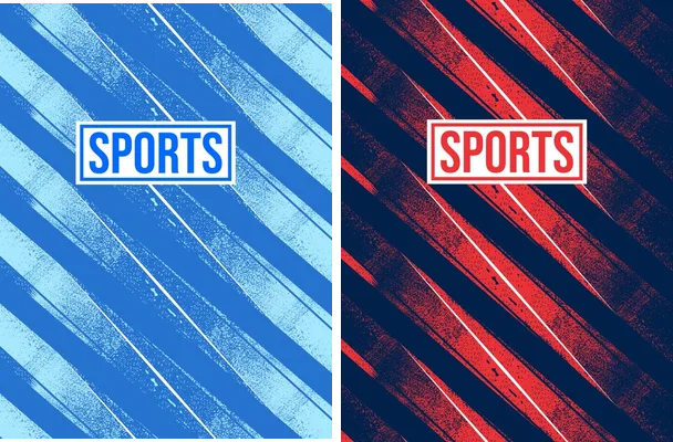 sports grunge lines blues