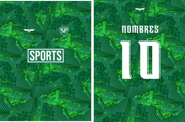 sports grunge lines green