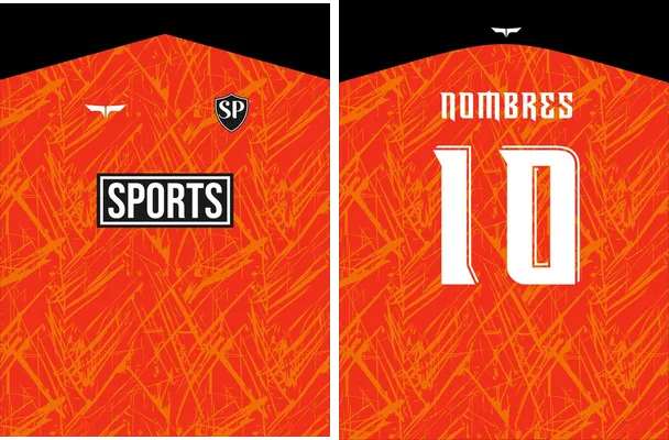 sports grunge orange sp