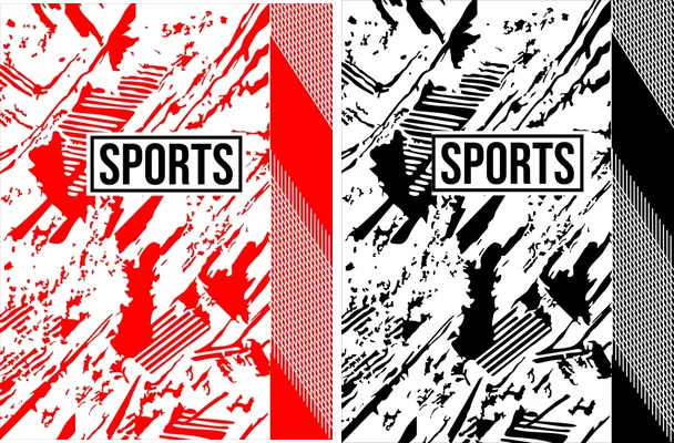 sports grunge pattern 4