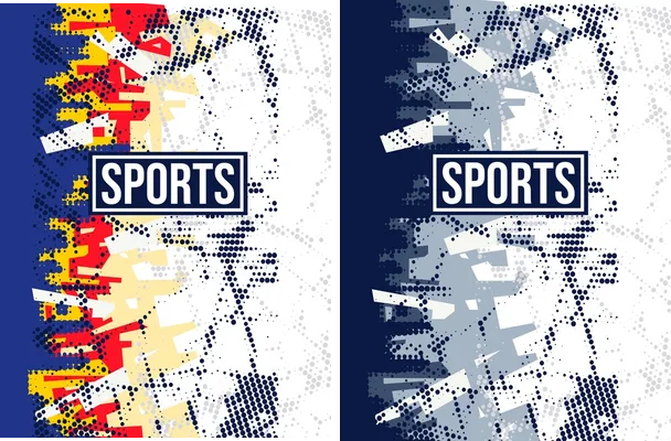 sports grunge pontillizer