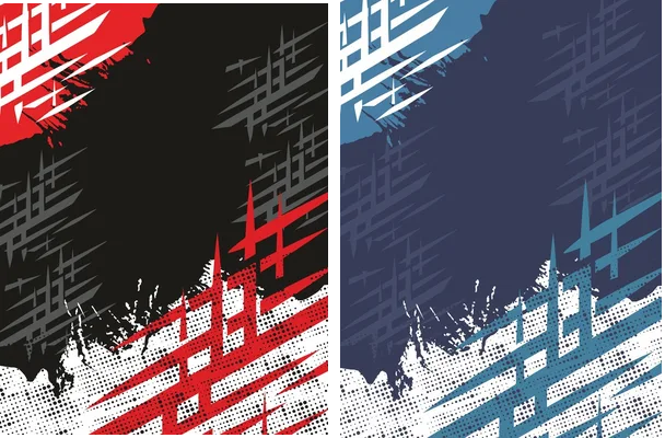 sports grunge puntillizer 2