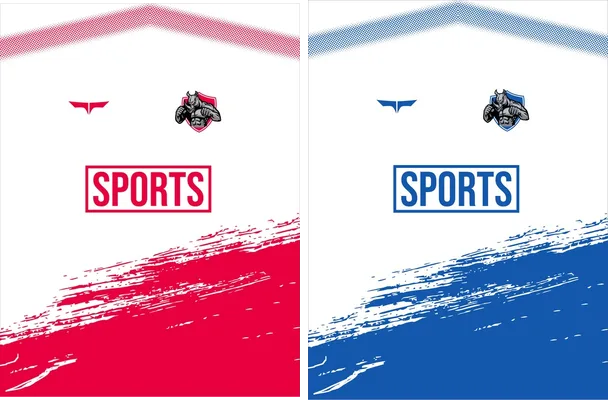 sports grunge red 3