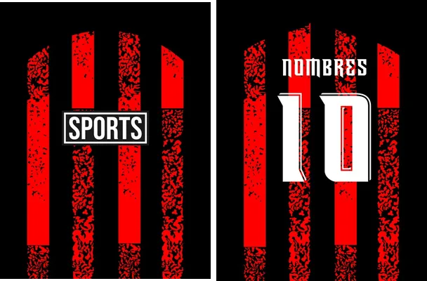 sports grunge red 5