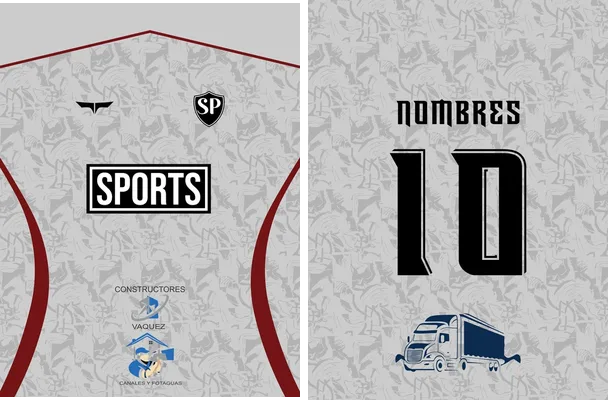 sports jersey pattern