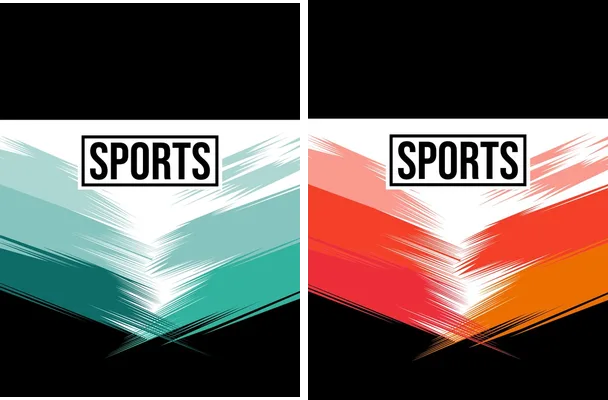 sports lineas colors