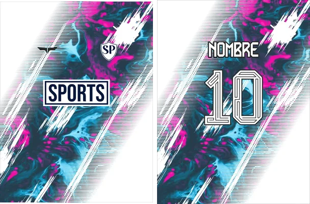 sports lines grunge bits