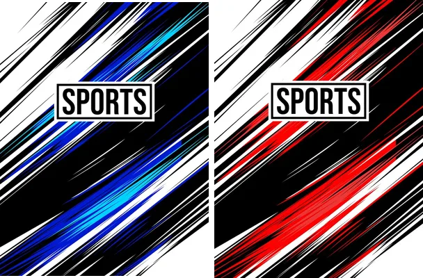 sports lines vector
