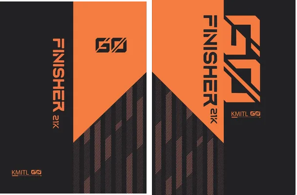 sports orange lineal