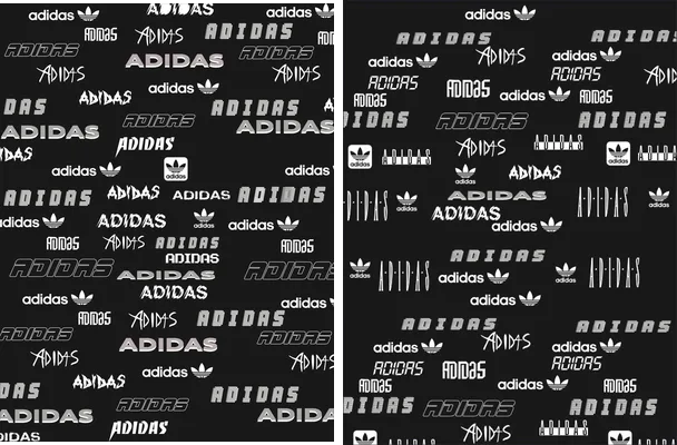 sports pattern adidas