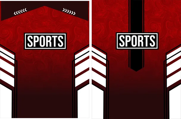 sports pattern black red degrades