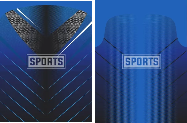 sports pattern blueblack lines