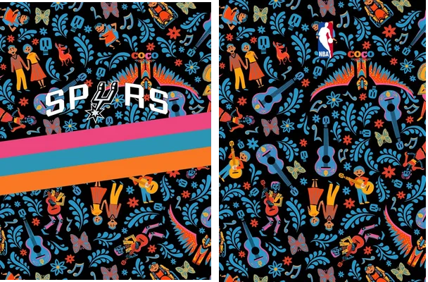 sports pattern coco pixar