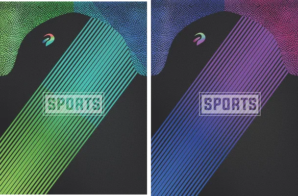 sports pattern crocodile texture